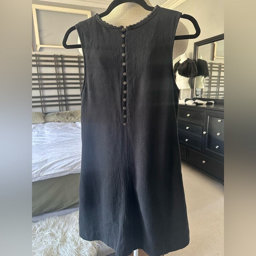 Free People black lace trim dress, size medium - Picture 4 of 12
